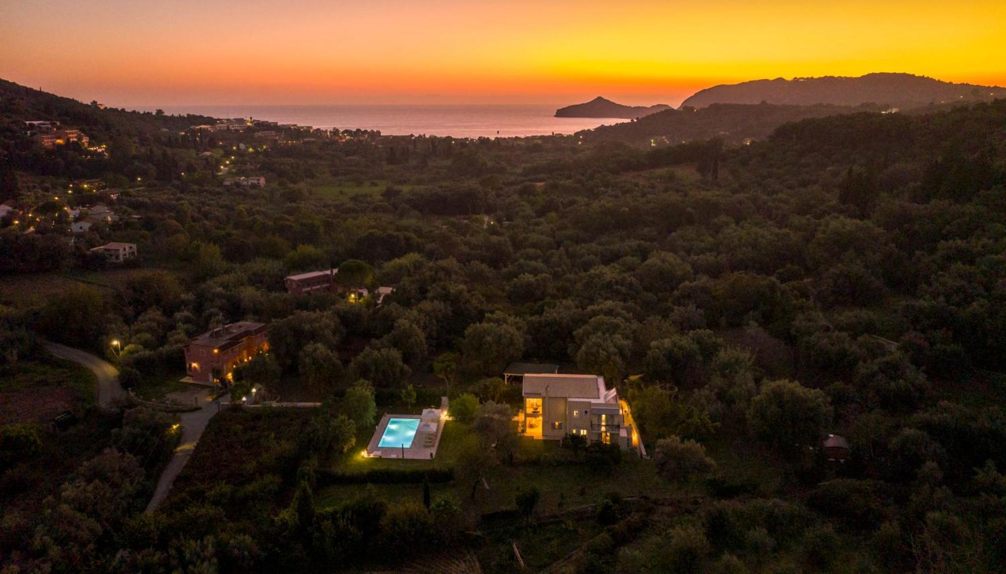 אגיוס גיורגיוס פגון Villa Stefania מראה חיצוני תמונה