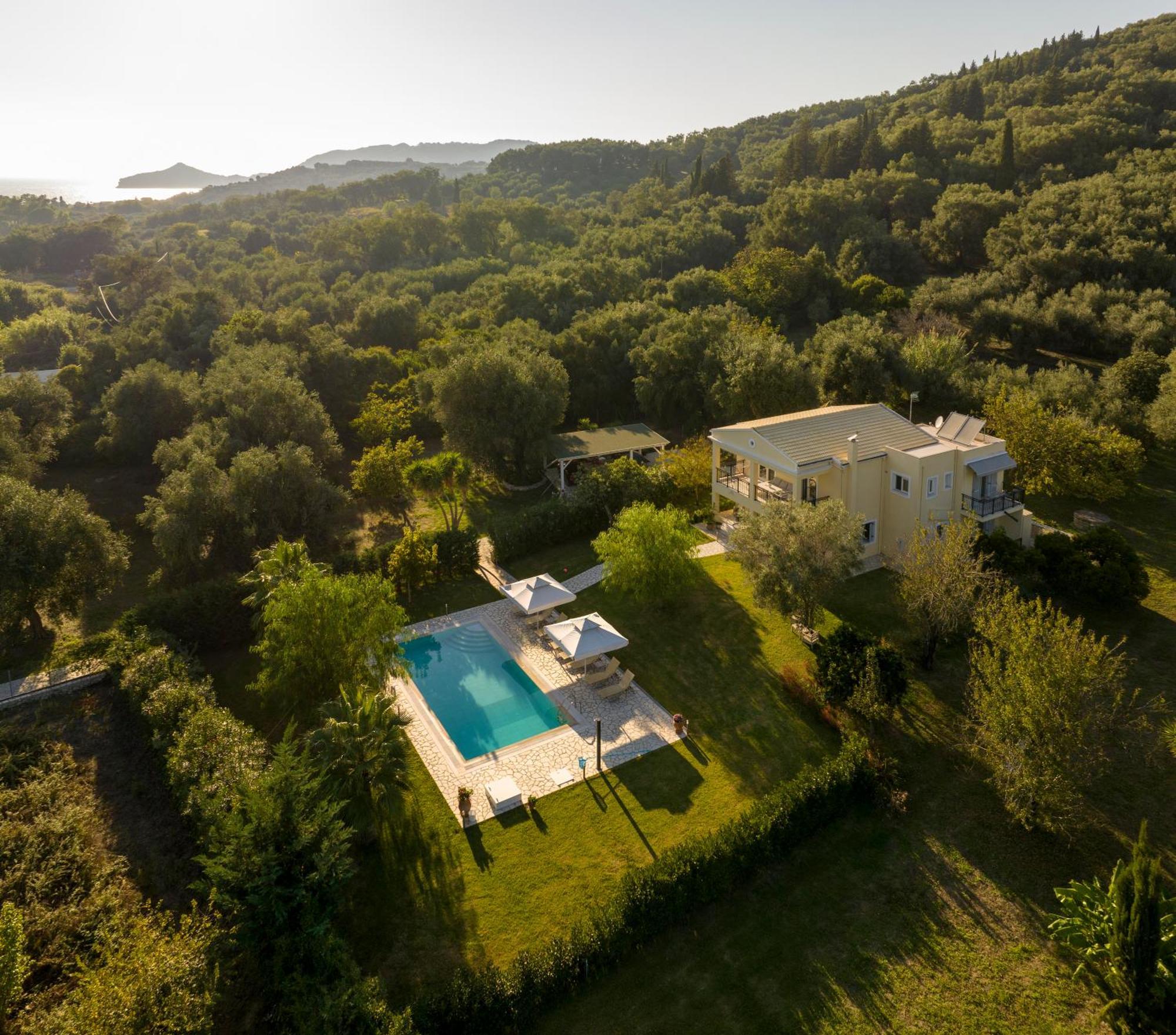 אגיוס גיורגיוס פגון Villa Stefania מראה חיצוני תמונה